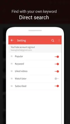 YoutubeCard android App screenshot 0