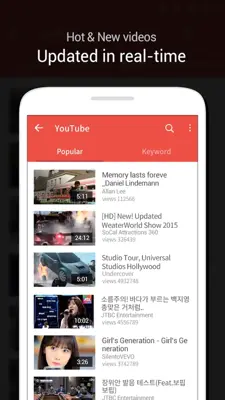 YoutubeCard android App screenshot 3